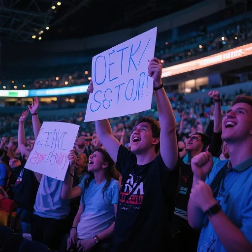 Cheering CSGO Fans